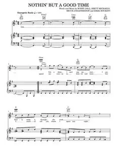Nothin' But A Good Time - Poison, Rock Of Ages Musical, Teddy Geiger, The Rocker Movie (Piano-Vocal-Guitar)