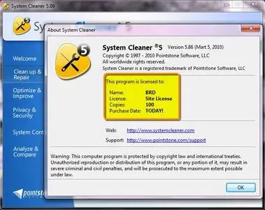 Pointstone System Cleaner v5.86.280  Portable