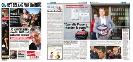 Het Belang van Limburg – 17. november 2018