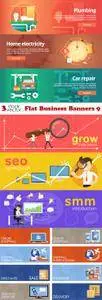 Vectors - Flat Business Banners 9