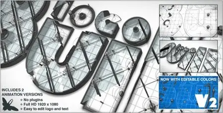 Logo Build - After Effects Project (Videohive)