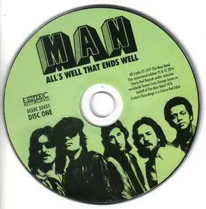 Man - All's Well That Ends Well (1976) {Remastered & Expanded 3CD Edition Esoteric Recordings ECLEC 32431 rel 2014}