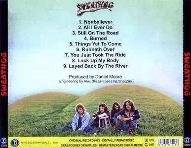 Sweathog - Sweathog (1971) + Hallelujah (1972) [Unofficial Remastered CD Releases 2007] 2CDs
