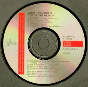Luther Vandross - Give Me The Reason (1986) {Japan 1st Press}