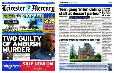 Leicester Mercury – March 16, 2022