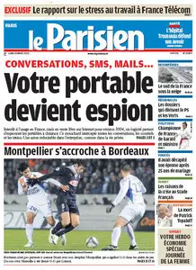 Le Parisien du Lundi 8 mars 2010