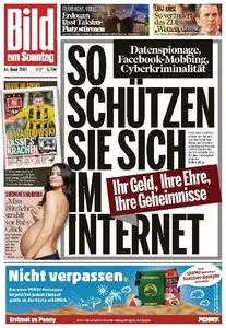Bild am Sonntag, 19. Juni 2013