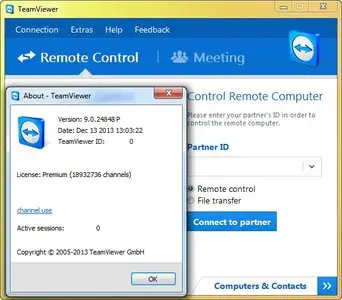 TeamViewer 9.0.24848 Premium / Enterprise + Portable