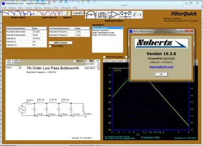 Nuhertz Filter Solutions 2019 version 16.3.6