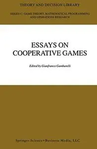 Essays in Cooperative Games: In Honor of Guillermo Owen