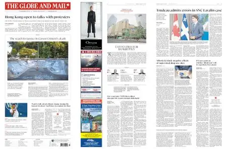 The Globe and Mail – August 20, 2019