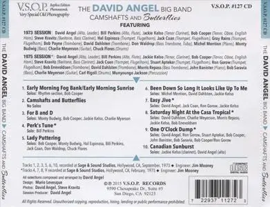 The David Angel Big Band - Camshafts and Butterflies (1973-1975) (2015)