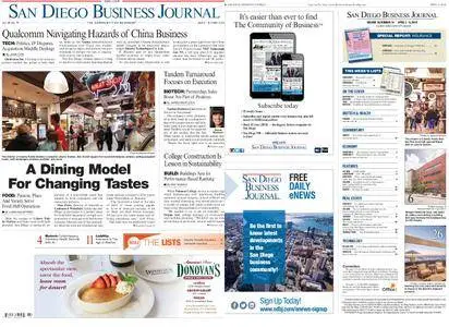 San Diego Business Journal – April 02, 2018