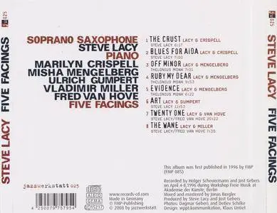 Steve Lacy - Five Facings (2008) {Jazzwerkstatt jw025}