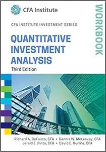 Quantitative Investment Analysis Workbook, 3rd Edition