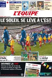 L'Equipe Edition du Vendredi 15 Juin 2012