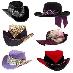Hats - Clipart for Photoshop 