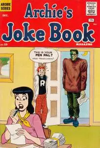 Archies Joke Book Magazine 059 1961