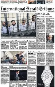 International Herald Tribune from Tuesday, 25. September 2012