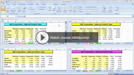 Lynda - Excel 2007: Managing Multiple Worksheets and Workbooks