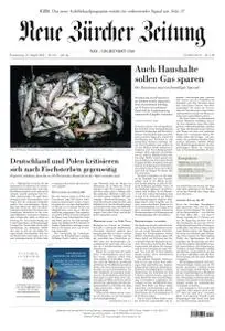 Neue Zurcher Zeitung  - 25 August 2022