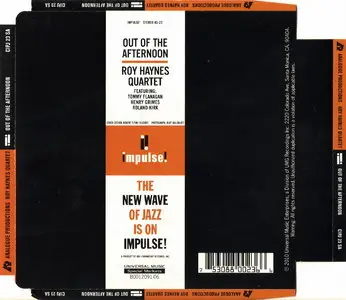 Roy Haynes Quartet - Out of the Afternoon (1962) [Analogue Productions SACD Remastered 2010]