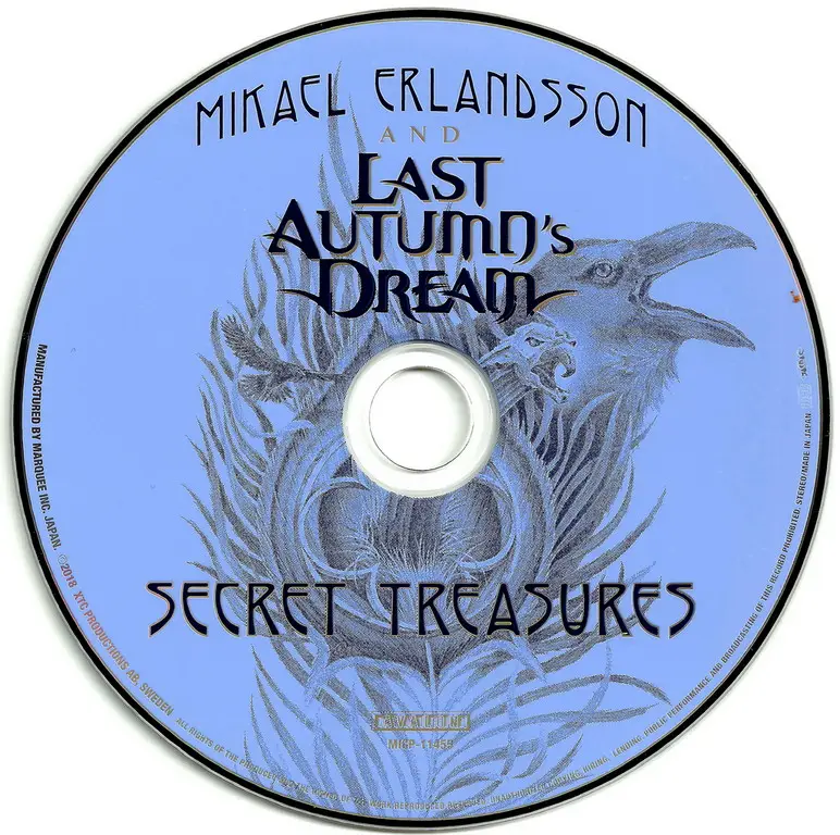 Secrets treasures. Mikael Erlandsson and last autumn's Dream - Secret Treasures. Mikael Erlandsson. Mikael Erlandsson 2019 Capricorn Six. Last autumn's Dream - 2015 - Paintings.