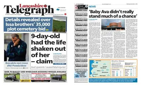 Lancashire Telegraph (Blackburn, Darwen, Hyndburn, Ribble Valley) – November 24, 2021