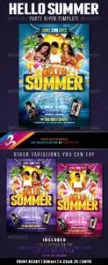 GraphicRiver Hello Summer Party Flyer Template