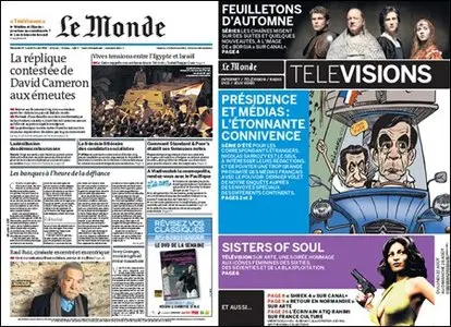 Le Monde - 21 & 22 August 2011 (+ Supplement)