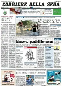 Il Corriere della Sera (21-08-11)