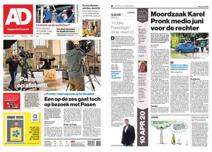 Algemeen Dagblad - Delft – 10 april 2020
