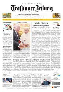 Trossinger Zeitung - 10. Oktober 2017