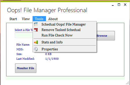 Oops! File Manager Professional 1.2.5.0