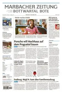 Marbacher Zeitung - 21. November 2018