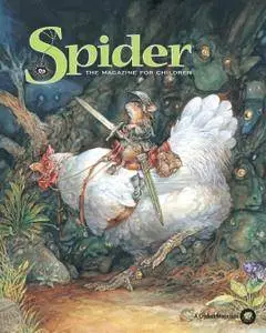Spider Magazine Stories, Games, Activites and Puzzles for Children and Kids - July 01, 2016