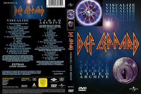 Def Leppard: Discography & Video (1980 - 2018) [11CD + 8LP + 5DVD]