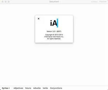 iA Writer 3.0.1 Mac OS X