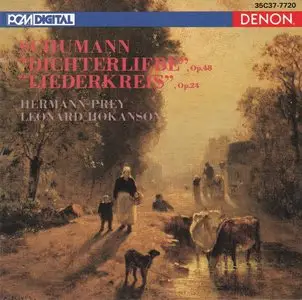 Schumann - Dichterliebe, Op. 48/ Liederkreis, Op. 24/ 5 Lieder - Prey, Hokanson {Denon} (1993)
