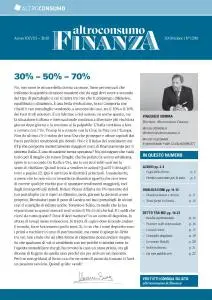 Altroconsumo Finanza N.1290 - 30 Ottobre 2018