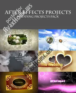 Projects Pack for After Effects - Wedding Pack