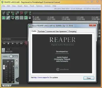 Cockos REAPER 4.611 (x86/x64)