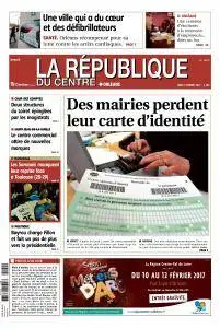 La République du Centre du Jeudi 9 Février 2017