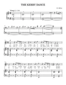 Kerry Dance - J.L. Molloy (Piano-Vocal-Guitar)