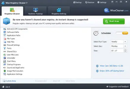 Wise Registry Cleaner v7.32 Build 470 Portable