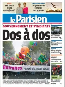 Le Parisien, du 24 Septembre 2010 plus Suppl.