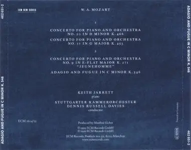 Keith Jarrett - Mozart - Piano Concertos II (1999) {2CD Set, ECM New Series 1624/25}