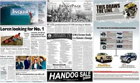 Philippine Daily Inquirer – October 24, 2009