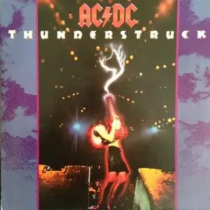 AC/DC - Thunderstruck (UK 12" single) (vinyl rip) (1990) {Atco UK}