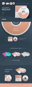 CD Cover Mockup Set 75NXA7E